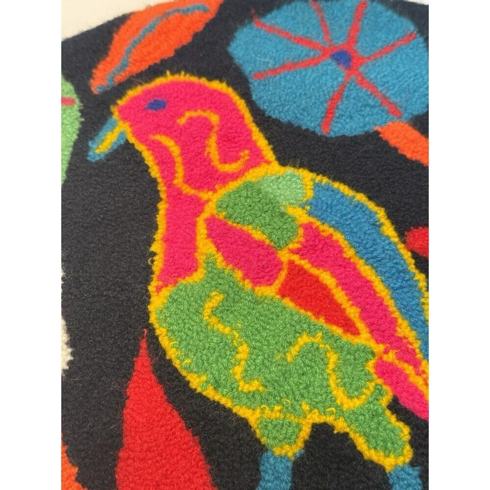 Vtg  Venezuela Bird Handmade Colorful 15